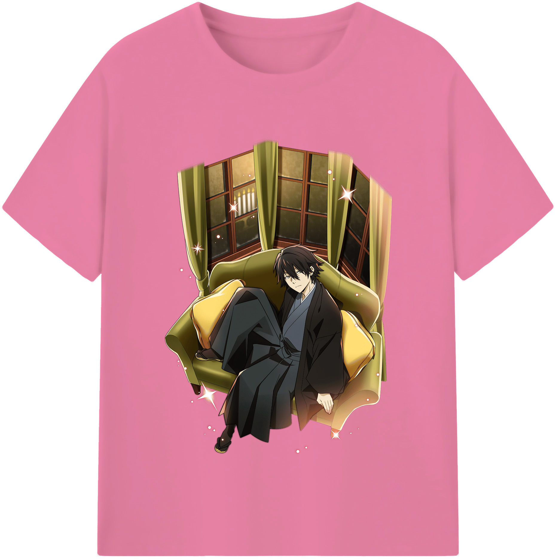（画像用） 文豪ストレイドッグス Bungo Stray Dogs 綿100％半袖Tシャツ（フロントプリント）